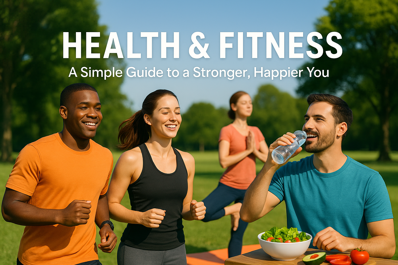 Health and Fitness: A Simple Guide to a Stronger, Happier You